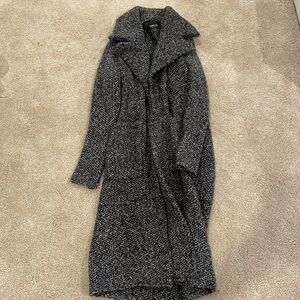 Long knitted sweater jacket size S